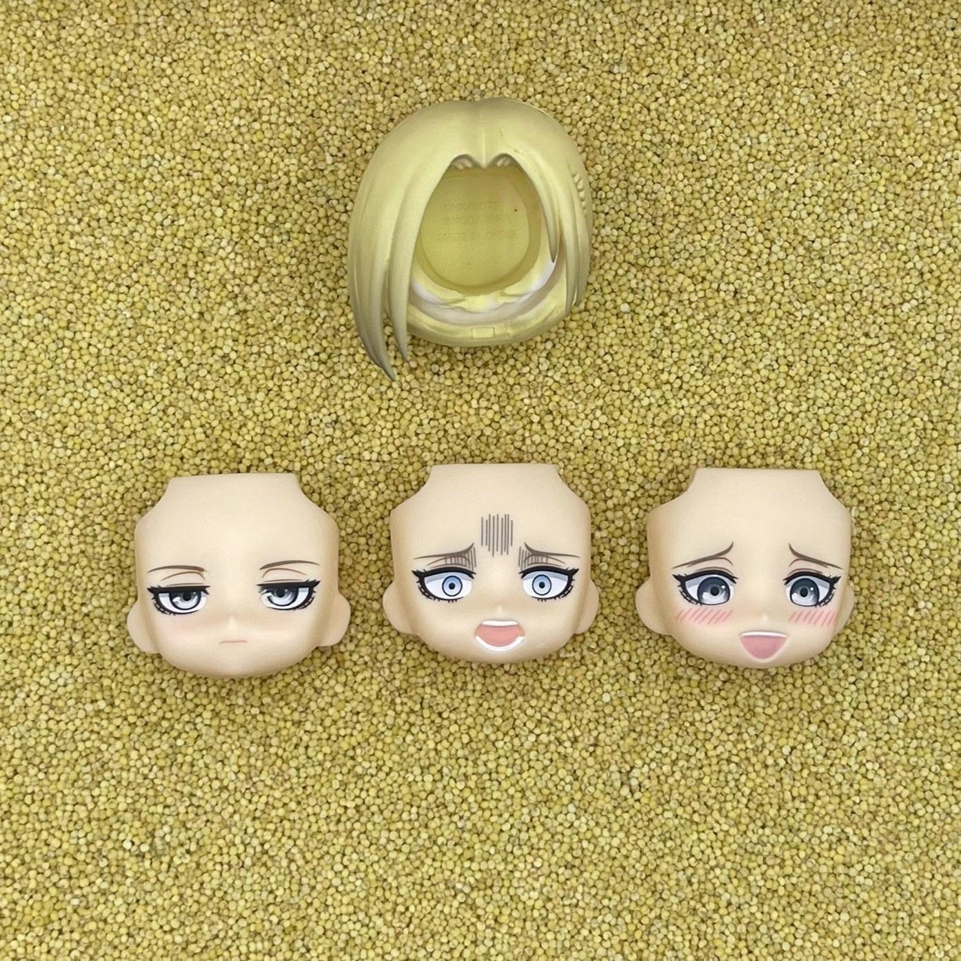 Pomade Hair Clay - houtengyili GSC Clay Man Face doll
