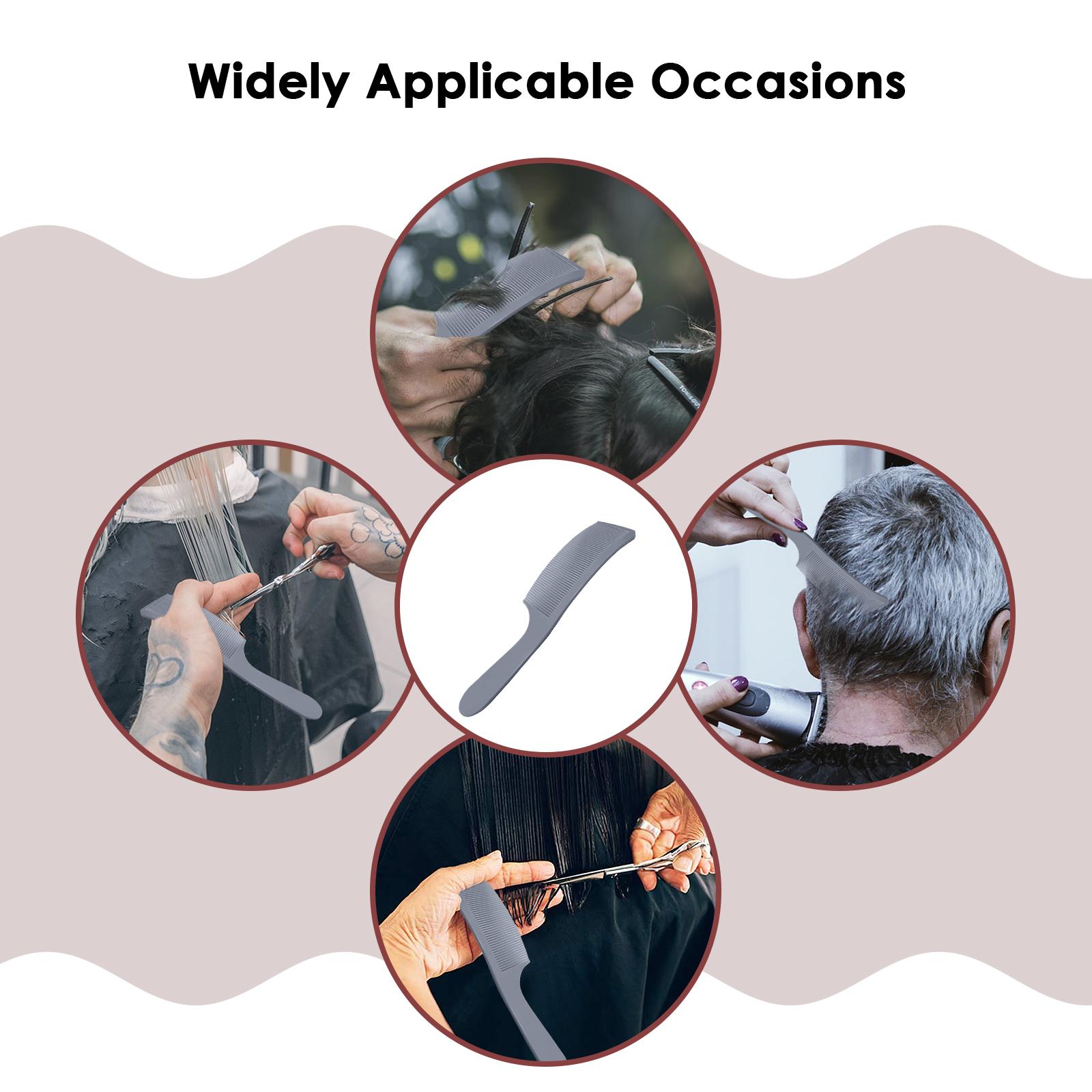 Men'S Grooming Barbershop - Anti Static Curved Barbershop Hair Cutting