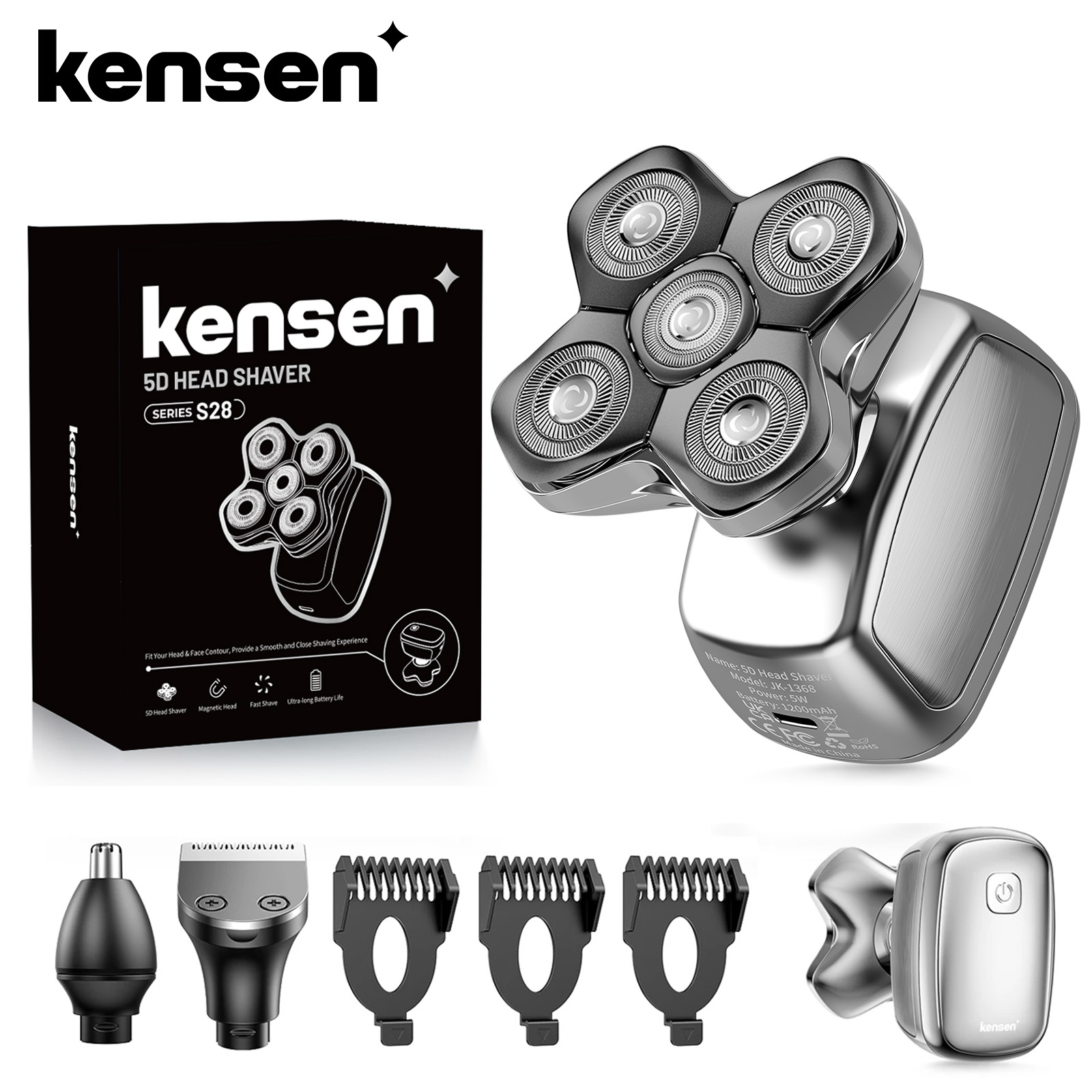 Men'S Grooming Hair And Body Wash - Kensen S28 Head Shaver for Men