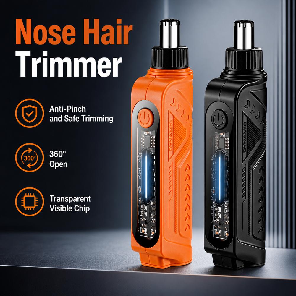 Men'S Grooming Nose Hair Trimmer - Rechargeable Nose Hair Trimmer And Facial