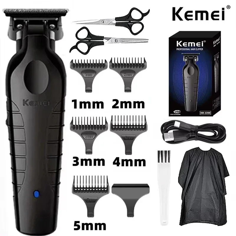 Hair Clipper Professional - Kemei KM-2299 Barber Cordless Hair Clipper