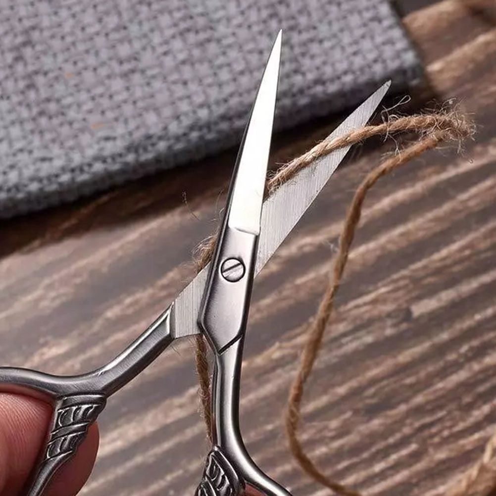 Men'S Grooming Eyebrow Trimming - 2Pcs Small Eyebrow Scissors Stainless Steel