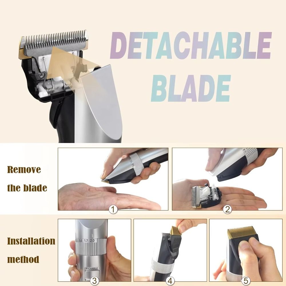Portable Universal Hair Groomi - đánh giá và giá Men'S Grooming Electric Trimmer