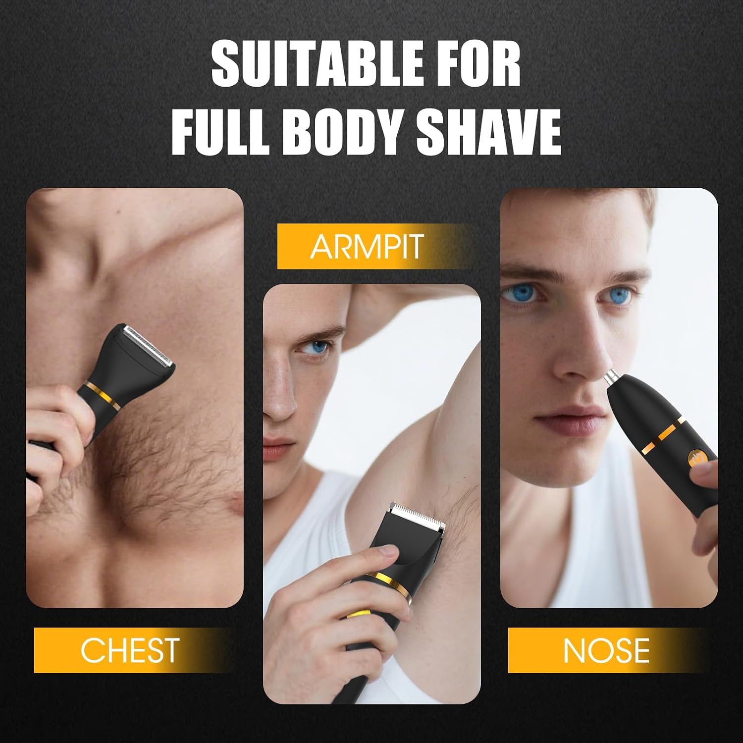Body Trimmer for Men Woman, 3  - đánh giá và giá Men'S Grooming Hair And Body Wash
