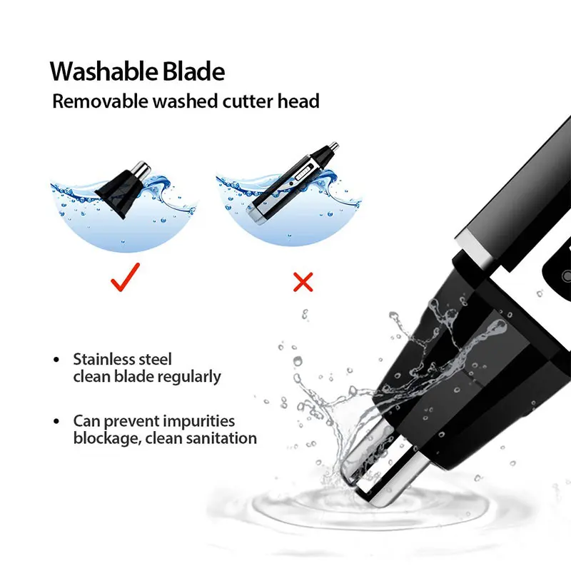 Kemei rechargeable electric al - đánh giá và giá Men'S Grooming Nose Hair Trimmer