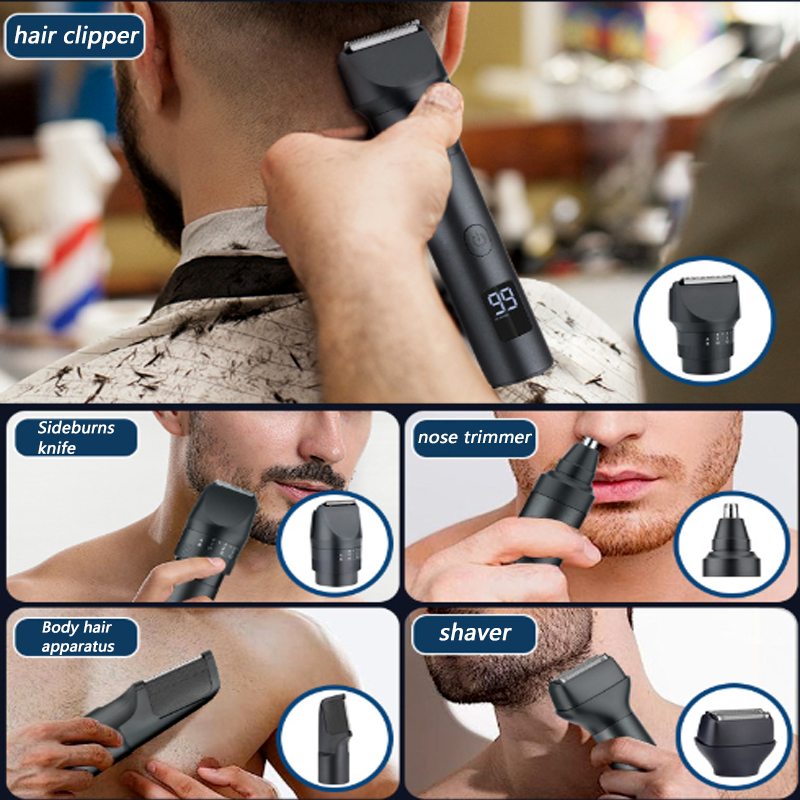 5-In-1 Cordless Hair Clipper L - đánh giá và giá Men'S Grooming Electric Trimmer