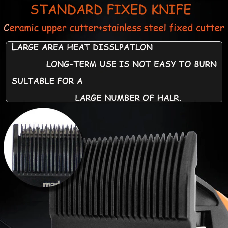 Madeshow M15 Professional Hair - đánh giá và giá Hair Clipper Professional