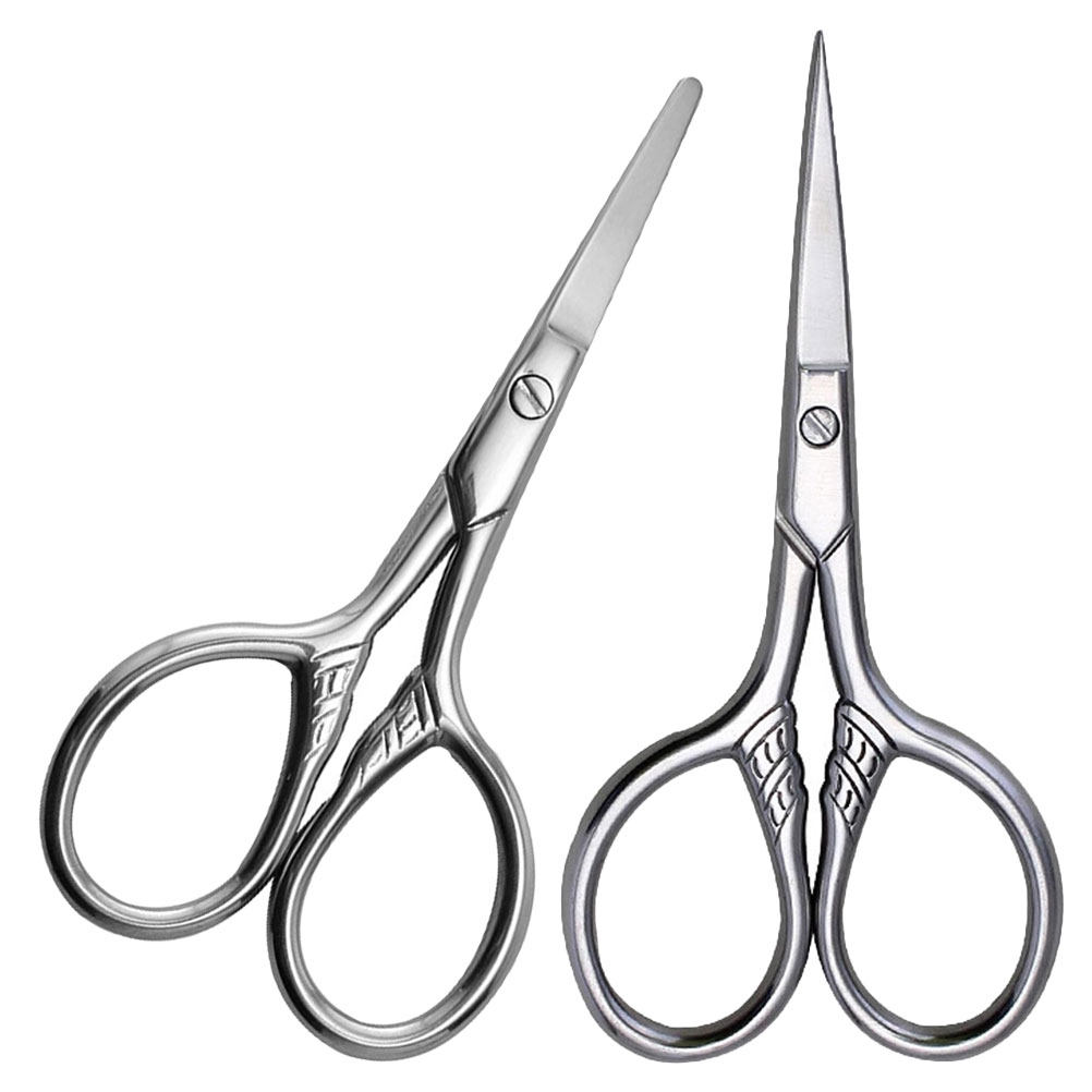 2Pcs Small Eyebrow Scissors St - đánh giá và giá Men'S Grooming Eyebrow Trimming