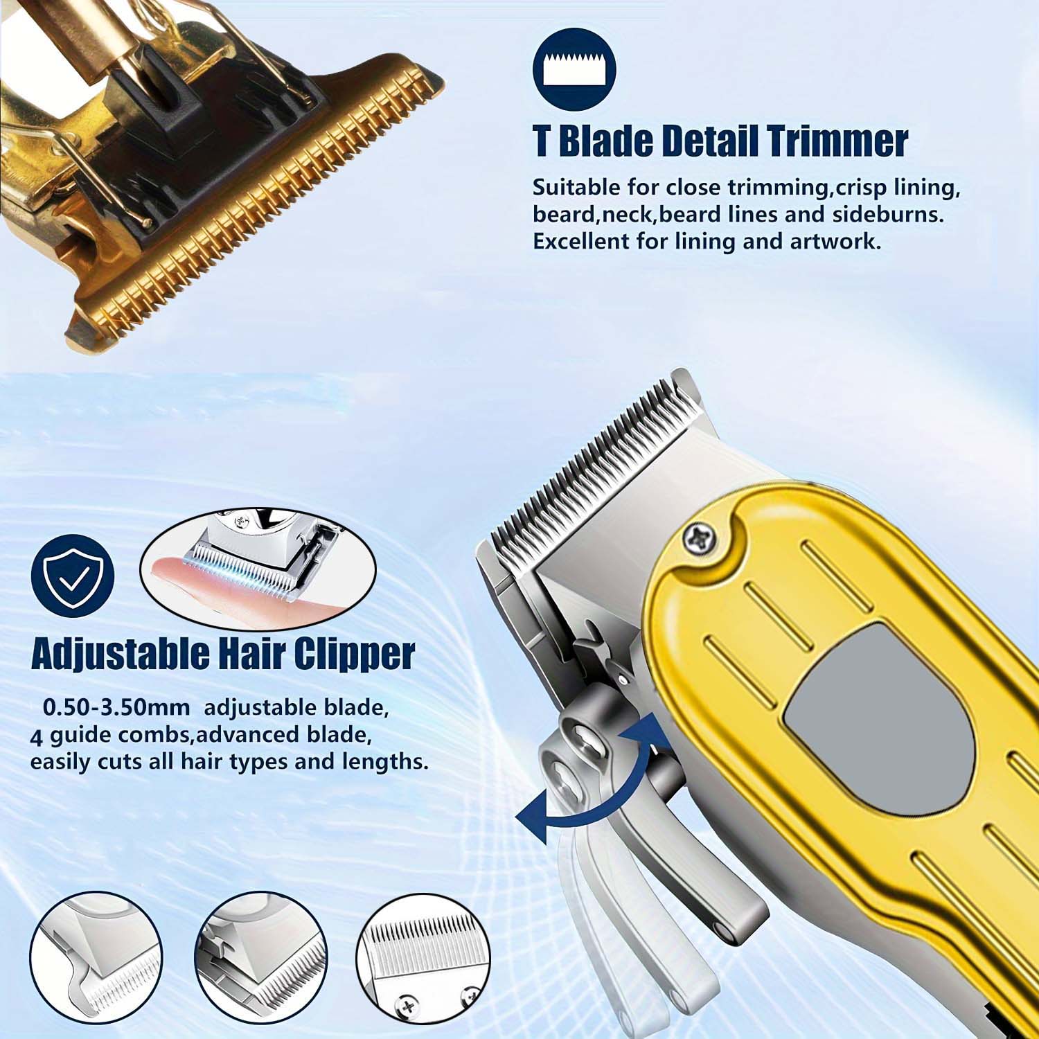 2 in 1 Electric Hair Clipper & - đánh giá và giá Men'S Grooming Electric Trimmer