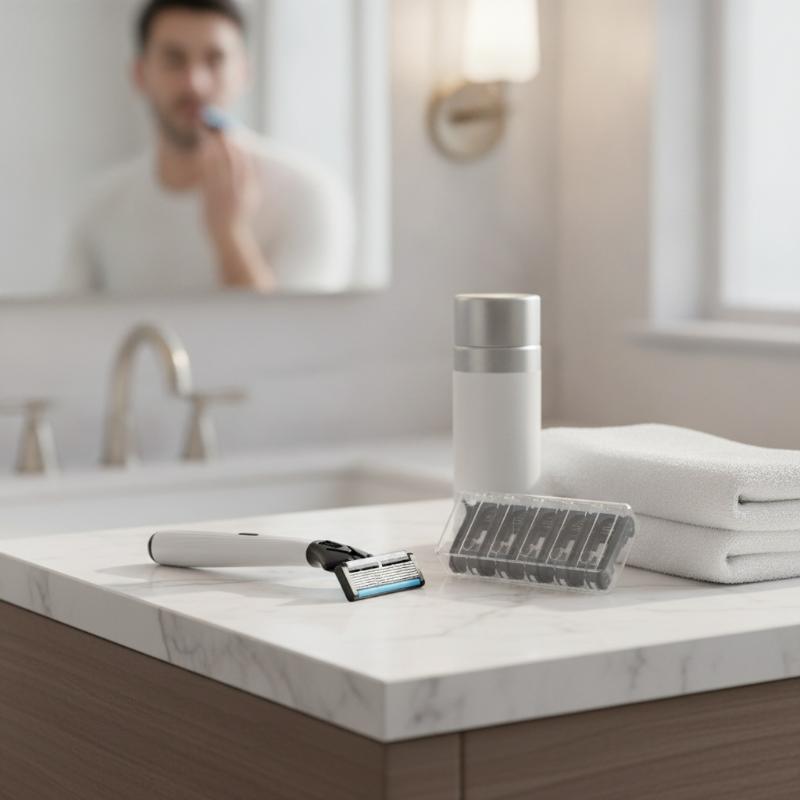 6 Blade Manual Shaving Razor f - đánh giá và giá Men Grooming Home