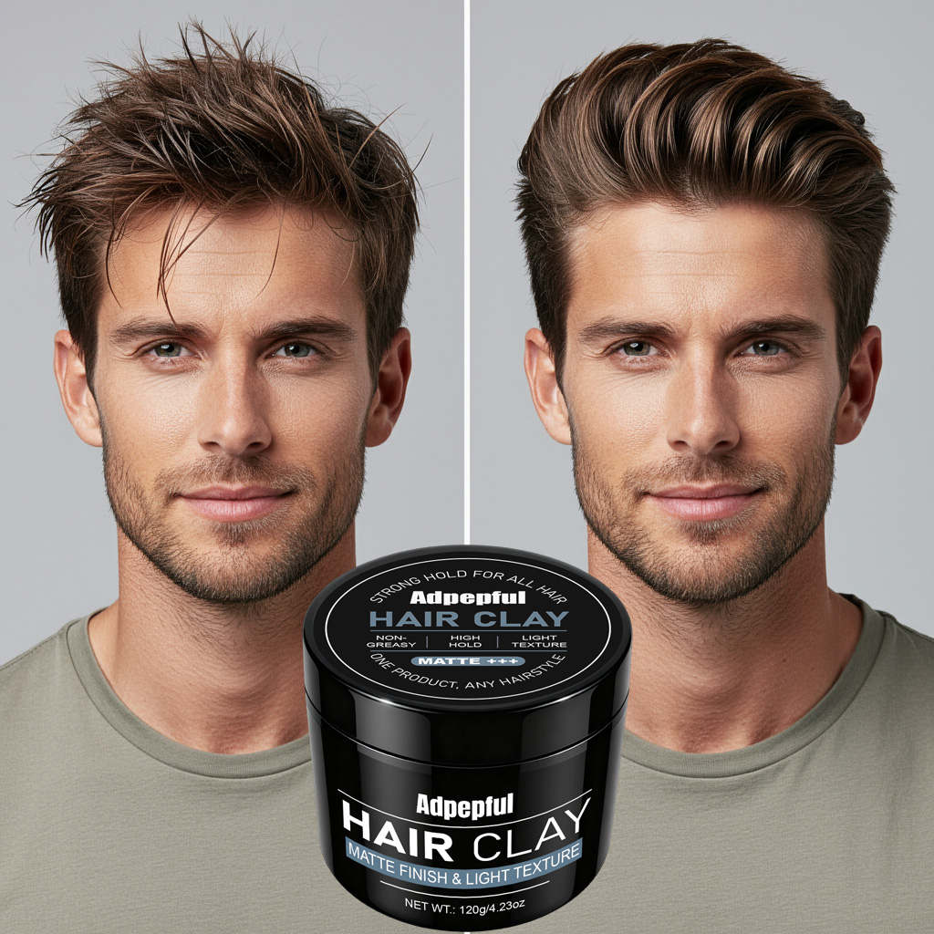Adglamful Matte Styling Clay 1 - đánh giá và giá Pomade Hair Clay