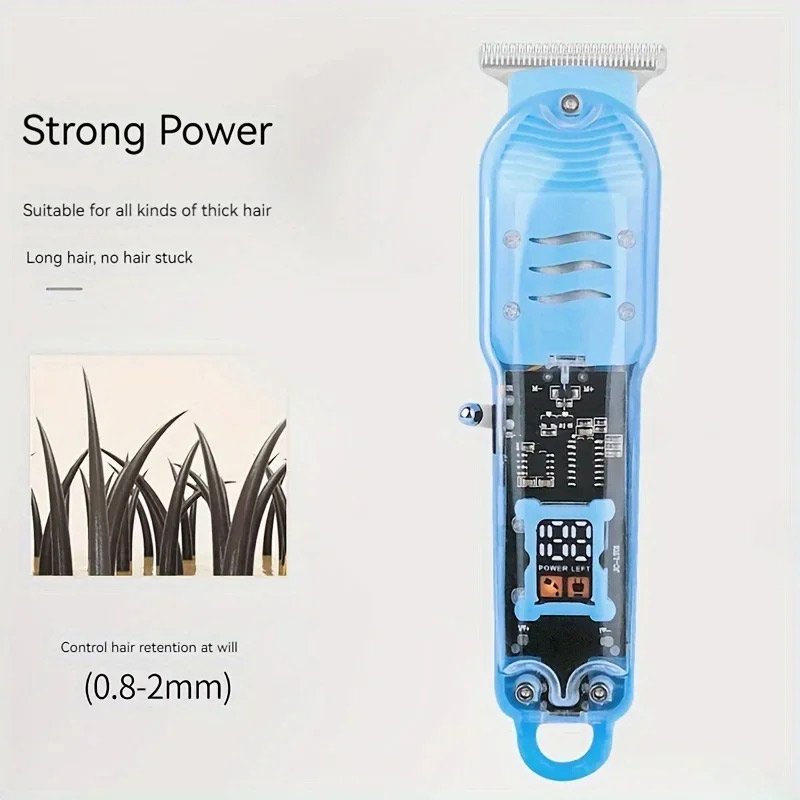 Transparent Electric Hair Clip - đánh giá và giá Men Grooming Home