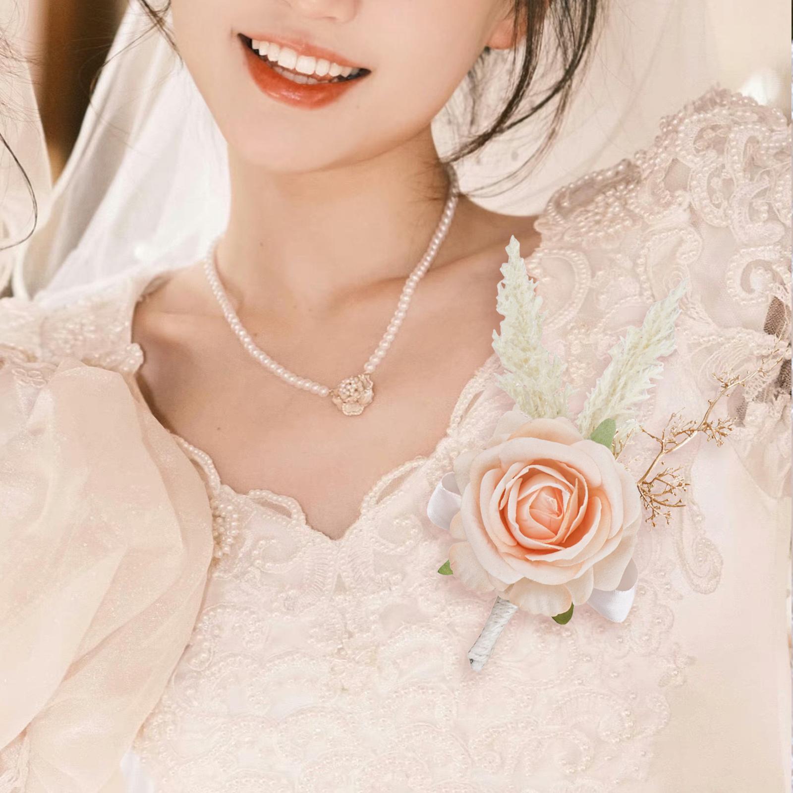 Elegant Rose Boutonniere Handm - đánh giá và giá Men Grooming Home