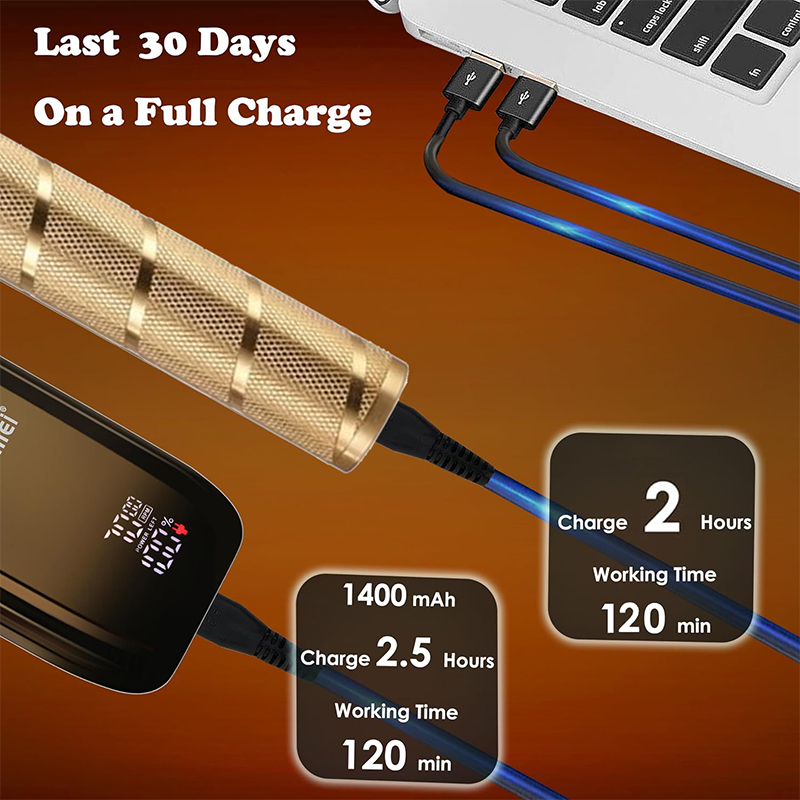 Kemei KM-TX10 T9 Hair Trimmer  - đánh giá và giá Men'S Grooming Electric Trimmer