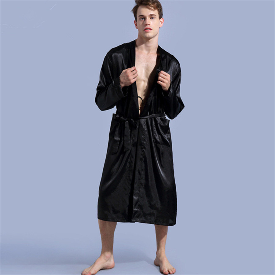 Groom Robe Emulation Silk Soft - đánh giá và giá Men Grooming Home