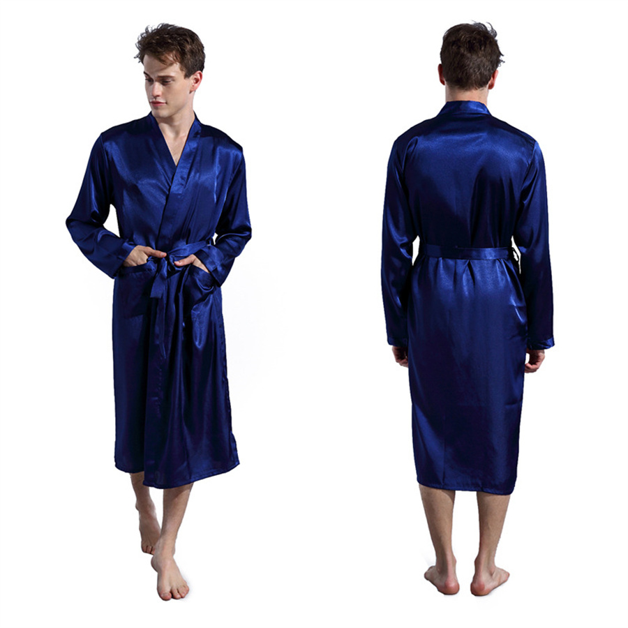Groom Robe Emulation Silk Soft - đánh giá và giá Men Grooming Home