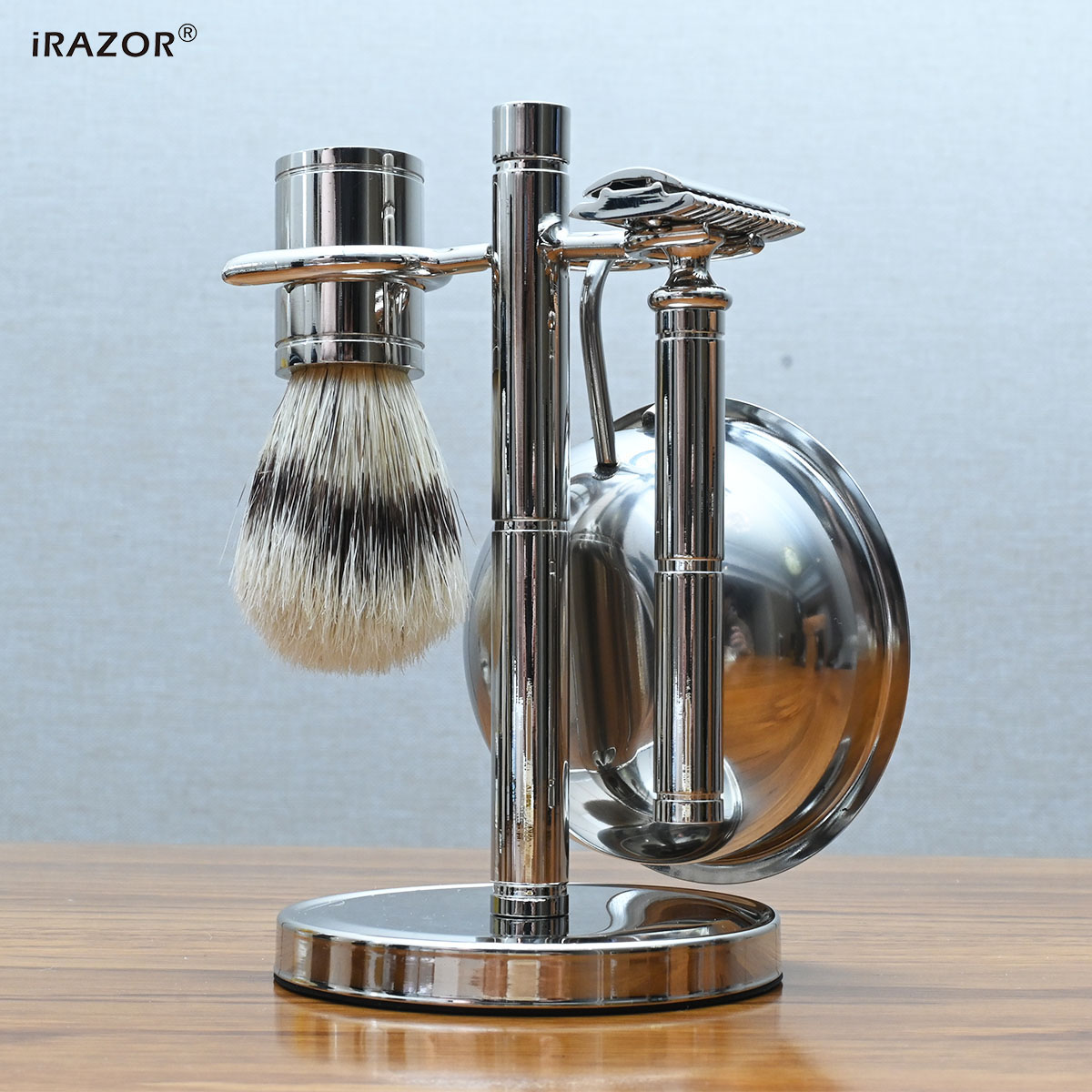 iRAZOR Classic Vintage Double  - đánh giá và giá Mens Vintage Grooming Kit